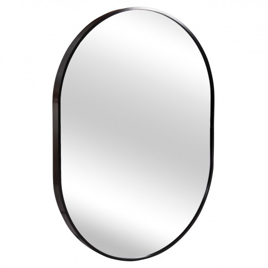 ΚΑΘΡΕΠΤΗΣ ΤΟΙΧΟΥ ΣΕΙΡΑ ARCHER ΠΛΑΙΣΙΟ ΟΒΑΛ ΑΛΟΥΜΙΝΙΟΥ ΜΑΥΡΟ 59x79Υεκ