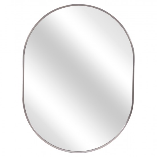 ΚΑΘΡΕΠΤΗΣ ΤΟΙΧΟΥ ΣΕΙΡΑ ARCHER ΠΛΑΙΣΙΟ ΟΒΑΛ ΑΛΟΥΜΙΝΙΟΥ ΑΣΗΜΙ 59x79Υεκ