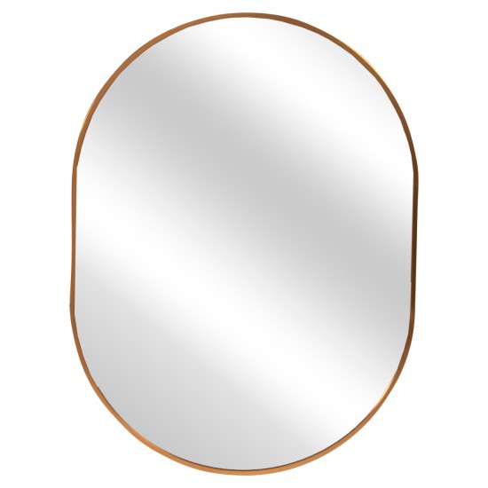 ΚΑΘΡΕΠΤΗΣ ΤΟΙΧΟΥ ΣΕΙΡΑ ARCHER ΠΛΑΙΣΙΟ ΟΒΑΛ ΑΛΟΥΜΙΝΙΟΥ ΧΡΥΣΟ 59x79Υεκ