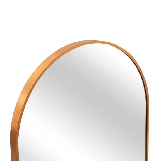 ΚΑΘΡΕΠΤΗΣ ΤΟΙΧΟΥ ΣΕΙΡΑ ARCHER ΠΛΑΙΣΙΟ ΟΒΑΛ ΑΛΟΥΜΙΝΙΟΥ ΧΡΥΣΟ 59x79Υεκ