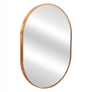 ΚΑΘΡΕΠΤΗΣ ΤΟΙΧΟΥ ΣΕΙΡΑ ARCHER ΠΛΑΙΣΙΟ ΟΒΑΛ ΑΛΟΥΜΙΝΙΟΥ ΧΡΥΣΟ 59x79Υεκ