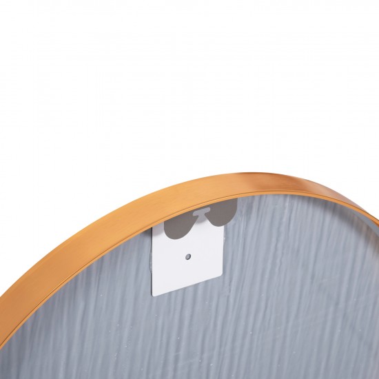 ΚΑΘΡΕΠΤΗΣ ΤΟΙΧΟΥ ΣΕΙΡΑ ARCHER ΠΛΑΙΣΙΟ ΟΒΑΛ ΑΛΟΥΜΙΝΙΟΥ ΧΡΥΣΟ 59x79Υεκ