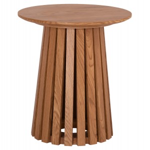 ΤΡΑΠΕΖΑΚΙ ΒΟΗΘΗΤΙΚΟ TALBERT MDF ΣΕ ΦΥΣΙΚΟ ΞΥΛΟΥ Φ45x50,5Υεκ.