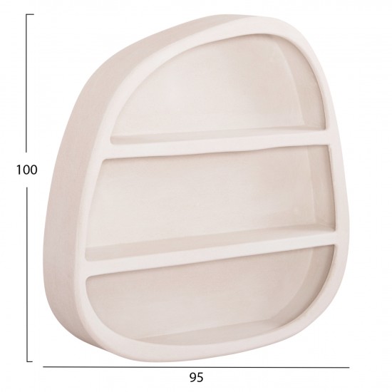 ΡΑΦΙ ΤΟΙΧΟΥ ΣΕΙΡΑ SANTORINI MDF ΣΕ ΥΠΟΛΕΥΚΟ ΧΡΩΜΑ 95x18x100Υεκ. ΡΑΦΙ ΤΟΙΧΟΥ ΣΕΙΡΑ SANTORINI MDF ΣΕ ΥΠΟΛΕΥΚΟ ΧΡΩΜΑ 95x18x100Υεκ.