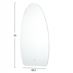 ΚΑΘΡΕΠΤΗΣ TOIXOY ΣΕΙΡΑ TORCH ΧΩΡΙΣ ΠΛΑΙΣΙΟ-LED ΟΠΙΣΘΙΟΣ ΦΩΤΙΣΜΟΣ 48,5x79Υεκ.