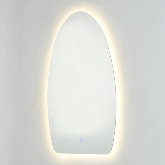 ΚΑΘΡΕΠΤΗΣ TOIXOY ΣΕΙΡΑ TORCH ΧΩΡΙΣ ΠΛΑΙΣΙΟ-LED ΟΠΙΣΘΙΟΣ ΦΩΤΙΣΜΟΣ 48,5x79Υεκ.