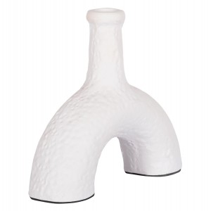 ΔΙΑΚΟΣΜΗΤΙΚΟ ΒΑΖΟ ΣΕΙΡΑ CLAYVON ΤΕΡΑΚΟΤΑ ΣΕ ΛΕΥΚΟ 23,5x7,5x21Υεκ.