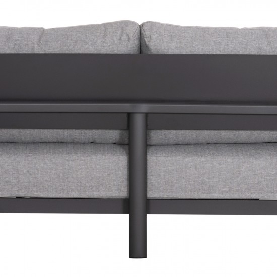 ΣΕΤ ΣΑΛΟΝΙ ΕΞ.ΧΩΡΟΥ 4ΤΜΧ ELARA ΓΚΡΙ ΑΛΟΥΜΙΝΙΟ & OLEFIN-TEAK ΦΥΣΙΚΟ