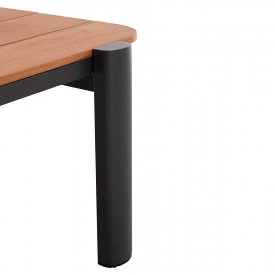 ΣΕΤ ΣΑΛΟΝΙ ΕΞ.ΧΩΡΟΥ 4ΤΜΧ ELARA ΓΚΡΙ ΑΛΟΥΜΙΝΙΟ & OLEFIN-TEAK ΦΥΣΙΚΟ