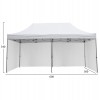 GAZEBO ΕΠΑΓΓΕΛΜΑΤΙΚΟ ΒΑΡΕΩΣ ΤΥΠΟΥ CRESSEN ΠΤΥΣΣΟΜΕΝΟ ΑΛΟΥΜΙΝΙΟΥ 3x6x3,4Yμ