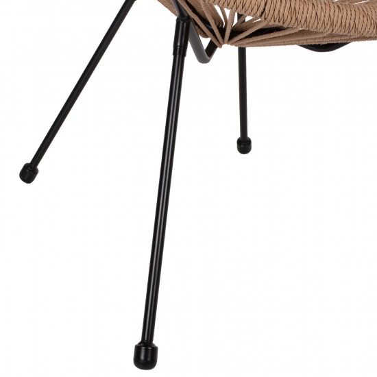 ΣΕΤ ΕΞΩΤΕΡΙΚΟΥ ΧΩΡΟΥ 3ΤΜΧ ACAPULCO TWISTED WICKER-ΜΕΤΑΛΛΟ