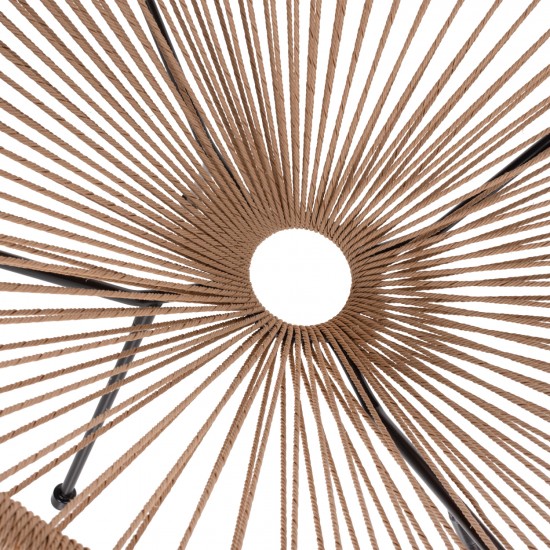 ΣΕΤ ΕΞΩΤΕΡΙΚΟΥ ΧΩΡΟΥ 3ΤΜΧ ACAPULCO TWISTED WICKER-ΜΕΤΑΛΛΟ