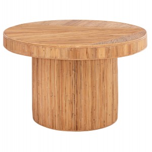 ΤΡΑΠΕΖΙ ΤΡΑΠΕΖΑΡΙΑΣ GATSBY ΦΥΣΙΚΟ RATTAN ΣΕ ΦΥΣΙΚΟ ΧΡΩΜΑ Φ120x76Υεκ.