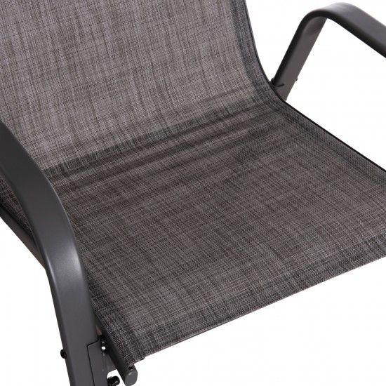 ΠΟΛΥΘΡΟΝΑ ΕΞ.ΧΩΡΟΥ LEON ΜΕΤΑΛΛΙΚΗ ΓΚΡΙ K/D- ΣΕΤ 4 ΤΜΧ-55x70x91Υεκ.