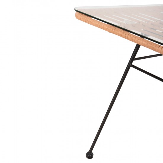 ΣΕΤ ΣΑΛΟΝΙ ΕΞΩΤΕΡΙΚΟΥ ΧΩΡΟΥ 4ΤΜΧ ALLEGRA WICKER-ΜΕΤΑΛΛΟ