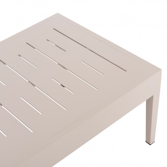 ΣΕΤ ΣΑΛΟΝΙ ΕΞΩΤΕΡΙΚΟΥ ΧΩΡΟΥ 4ΤΜΧ LARRY ΑΛΟΥΜΙΝΙΟ ΣΑΜΠΑΝΙ- P.E.ΥΦΑΣΜΑ