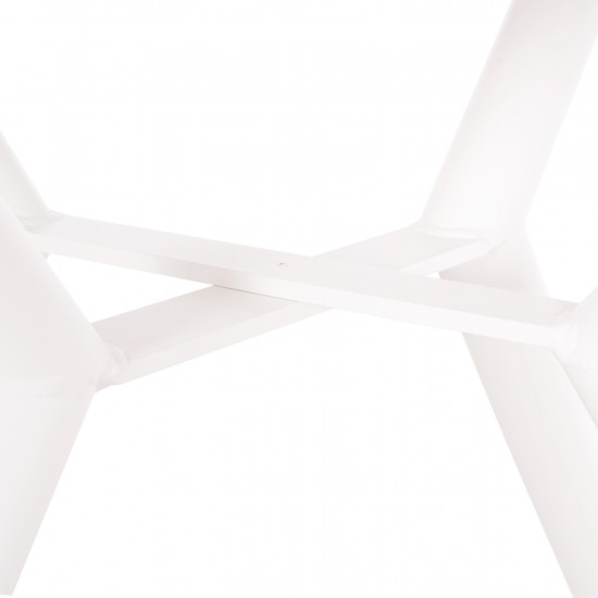 ΤΡΑΠΕΖΙ ΑΛΟΥΜΙΝΙΟΥ ΣΤΡΟΓΓΥΛΟ HIGER Φ126x74Υεκ.