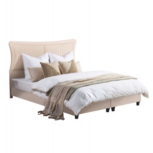 ΚΡEΒΑΤΙ ΔΙΠΛΟ NESTOR ΜΠΕΖ ΒΕΛΟΥΔΟ ΓΙΑ ΣΤΡΩΜΑ 160x200εκ.