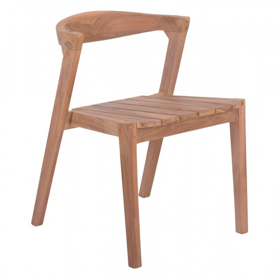 ΚΑΡΕΚΛΑ ΕΞΩΤΕΡΙΚΟΥ ΧΩΡΟΥ ORLEAN ΞΥΛΟ TEAK-ΦΥΣΙΚΟ ΧΡΩΜΑ 49x56x72Υεκ.