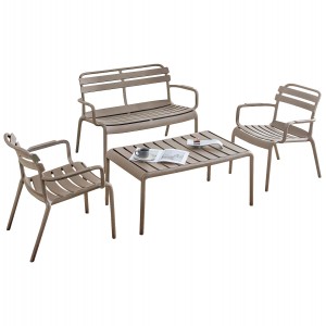 ΣΕΤ ΣΑΛΟΝΙ ΕΞΩΤΕΡΙΚΟΥ ΧΩΡΟΥ 4ΤΜΧ KORVER ΠΟΛΥΠΡΟΠΥΛΕΝΙΟ ΚΑΠΟΥΤΣΙΝΟ