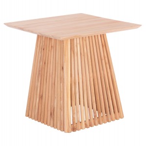 ΤΡΑΠΕΖΙ ΤΡΑΠΕΖΑΡΙΑΣ ΤΕΤΡΑΓΩΝΟ FRANTZ ΜΑΣΙΦ MINDI ΞΥΛΟ 80,5x80,5x78,5Yεκ.