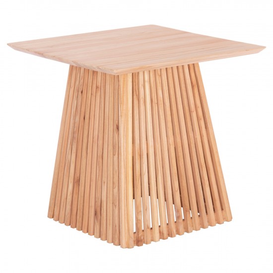 ΤΡΑΠΕΖΙ ΤΡΑΠΕΖΑΡΙΑΣ ΤΕΤΡΑΓΩΝΟ FRANTZ ΜΑΣΙΦ MINDI ΞΥΛΟ 80,5x80,5x78,5Yεκ.