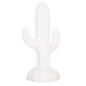 ΔΙΑΚΟΣΜΗΤΙΚΟΣ ΚΑΚΤΟΣ ΔΑΠΕΔΟΥ CACTUS ΓΥΨΟΣ ΣΕ ΛΕΥΚΟ 42x30x74Υεκ