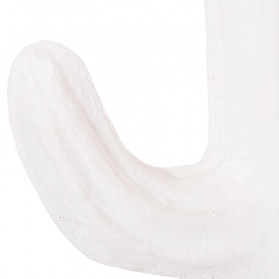 ΔΙΑΚΟΣΜΗΤΙΚΟΣ ΚΑΚΤΟΣ ΔΑΠΕΔΟΥ CACTUS ΓΥΨΟΣ ΣΕ ΛΕΥΚΟ 42x30x74Υεκ