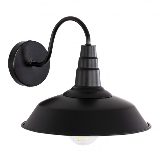 ΑΠΛΙΚΑ ΤΟΙΧΟΥ DONO ΜΕΤΑΛΛΟ ΣΕ ΜΑΥΡΟ 26x31x25Υεκ.