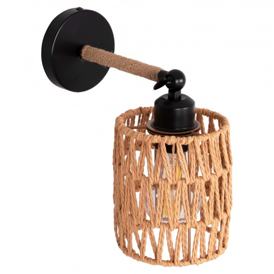 ΑΠΛΙΚΑ ΤΟΙΧΟΥ STOLT2 ΜΕΤΑΛΛΙΚΗ ΒΑΣΗ-ΣΧΟΙΝΙ- [Ε27] 12x23x24Υεκ.