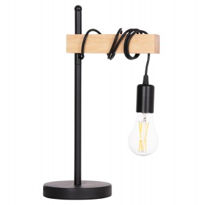 ΕΠΙΤΡΑΠΕΖΙΟ ΦΩΤΙΣΤΙΚΟ VOLKS ΜΕΤΑΛΛΟ-ΞΥΛΟ 15x26x41Υεκ.