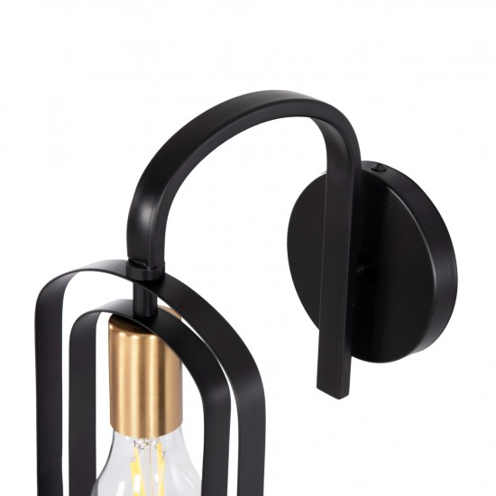 ΑΠΛΙΚΑ ΤΟΙΧΟΥ BIUT ΜΕΤΑΛΛΟ ΣΕ ΜΑΥΡΟ-ΧΡΥΣΟ ΝΤΟΥΙ 16x19x38Υεκ.