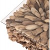 ΤΡΑΠΕΖΙ ΣΑΛΟΝΙΟΥ ΤΕΤΡΑΓΩΝΟ SPARROW DRIFTWOOD--ΓΥΑΛΙ 75x75x51Υεκ.