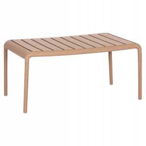 ΤΡΑΠΕΖΙ ΕΞΩΤΕΡΙΚΟΥ ΧΩΡΟΥ ΧΑΜΗΛΟ KORVER ΠΟΛΥΠΡΟΠΥΛΕΝΙΟ ΚΑΠΟΥΤΣΙΝΟ 100x60x46Υεκ