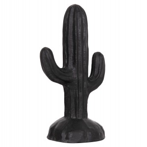 ΔΙΑΚΟΣΜΗΤΙΚΟΣ ΚΑΚΤΟΣ ΔΑΠΕΔΟΥ CACTUS HM4386.01S ΓΥΨΟΣ ΣΕ ΜΑΥΡΟ 42x30x74Υεκ.