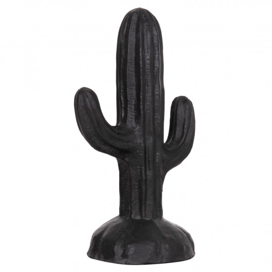 ΔΙΑΚΟΣΜΗΤΙΚΟΣ ΚΑΚΤΟΣ ΔΑΠΕΔΟΥ CACTUS HM4386.01S ΓΥΨΟΣ ΣΕ ΜΑΥΡΟ 42x30x74Υεκ.