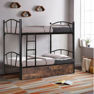 ΚΟΥΚΕΤΑ FLOOR ΜΕΤΑΛΛΙΚΗ ΜΑΥΡΗ ΜΕ ΕΠΙΔΑΠΕΔΙΑ ΣΥΡΤΑΡΙΑ ΚΑΦΕ 200x91,5x177,5Yεκ.