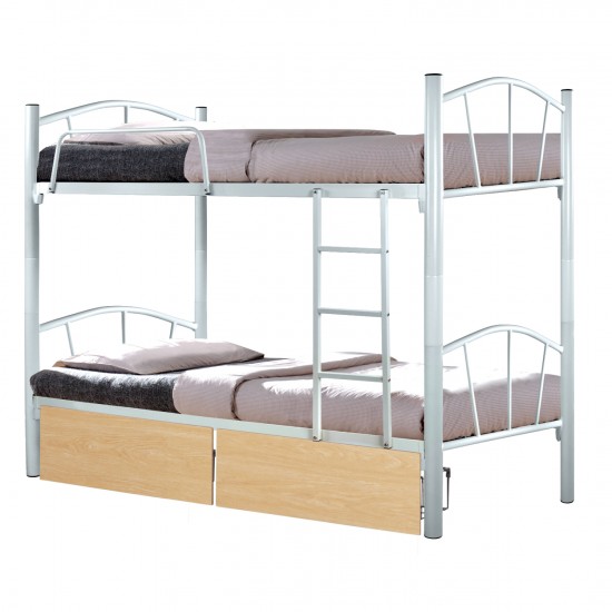 ΚΟΥΚΕΤΑ FLOOR ΜΕΤΑΛΛΙΚΗ ΛΕΥΚΗ--ΕΠΙΔΑΠΕΔΙΑ ΣΥΡΤΑΡΙΑ SONAMA 200x91,5x177,5Yεκ