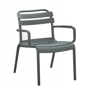 ΠΟΛΥΘΡΟΝΑ ΠΟΛΥΠΡΟΠΥΛΕΝΙΟΥ KORVER DARK OLIVE GREEN 48x67x75Υεκ.