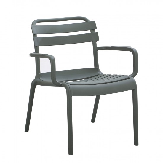 ΠΟΛΥΘΡΟΝΑ ΠΟΛΥΠΡΟΠΥΛΕΝΙΟΥ KORVER DARK OLIVE GREEN 48x67x75Υεκ.