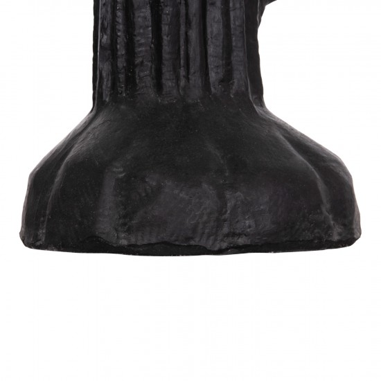 ΔΙΑΚΟΣΜΗΤΙΚΟΣ ΚΑΚΤΟΣ ΔΑΠΕΔΟΥ CACTUS ΓΥΨΟΣ ΣΕ ΜΑΥΡΟ 63x37x150Υεκ.