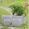 ΣΕΤ 4ΤΜΧ ΓΛΑΣΤΡΕΣ ΤΕΤΡΑΓΩΝΕΣ GARDENER FIBERCLAY ΓΚΡΙ CEMENT 37x37x31.5Υεκ. ΣΕΤ 4ΤΜΧ ΓΛΑΣΤΡΕΣ ΤΕΤΡΑΓΩΝΕΣ GARDENER FIBERCLAY ΓΚΡΙ CEMENT 37x37x31.5Υεκ.