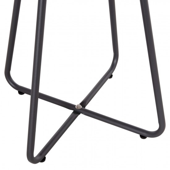 ΣΕΤ LOUNGE 3TMX ΕΞ.ΧΩΡΟΥ OREGO ΑΛΟΥΜΙΝΙΟ & ΜΕΤΑΛΛΟ ΣΕ ΣΚΟΥΡΟ ΓΚΡΙ