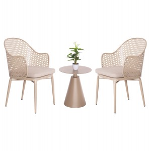 ΣΕΤ LOUNGE 3TMX ΕΞ.ΧΩΡΟΥ OREGO ΑΛΟΥΜΙΝΙΟ ΣΕ ΚΑΠΟΥΤΣΙΝΟ