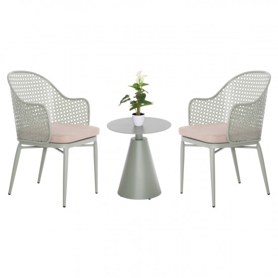 ΣΕΤ LOUNGE 3TMX ΕΞ.ΧΩΡΟΥ OREGO ΑΛΟΥΜΙΝΙΟ ΣΕ ΦΥΣΤΙΚΙ