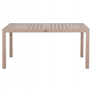 ΤΡΑΠΕΖΙ ΕΠΕΚΤΕΙΝΟΜΕΝΟ KRUM ΑΛΟΥΜΙΝΙΟ ΚΑΠΟΥΤΣΙΝΟ 160-240x90x73Υεκ.