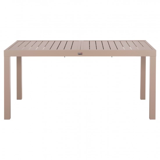 ΤΡΑΠΕΖΙ ΕΠΕΚΤΕΙΝΟΜΕΝΟ KRUM ΑΛΟΥΜΙΝΙΟ ΚΑΠΟΥΤΣΙΝΟ 160-240x90x73Υεκ.