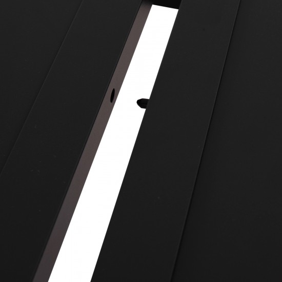 ΤΡΑΠΕΖΙ ΕΠΕΚΤΕΙΝΟΜΕΝΟ KRUM ΑΛΟΥΜΙΝΙΟ ΣΚΟΥΡΟ ΓΚΡΙ 160-240x90x73Υεκ.