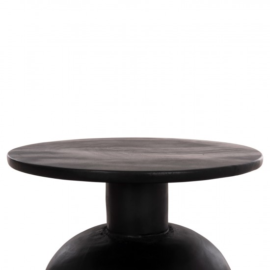 ΒΟΗΘΗΤΙΚΟ ΤΡΑΠΕΖΑΚΙ PUMBE-s ΞΥΛΟ SUAR--ΜΑΥΡΟ Φ40x40Υεκ