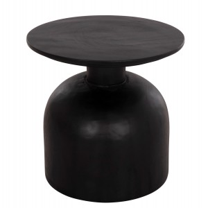 ΒΟΗΘΗΤΙΚΟ ΤΡΑΠΕΖΑΚΙ PUMBE-s ΞΥΛΟ SUAR--ΜΑΥΡΟ Φ40x40Υεκ